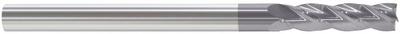 APPROVED VENDOR Square End Mill: Carbide, AlTiN Coated, 4 Flute, 5/8" Mill Dia, 1-1/2" LOC - General Purpose Carbide Square End Mills