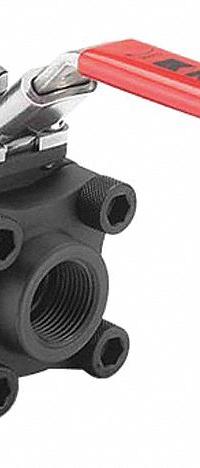 KECKLEY Manual Two-Way Ball Valve: 1 1/2 in, Carbon Steel, Straight, FNPT x FNPT, Three-Piece (MPN BVM3THFCSRGSL-150). Key specifications — Brand: KECKLEY; Handle: Locking Lever.