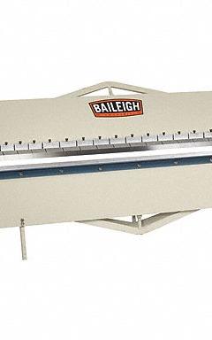 BAILEIGH INDUSTRIAL Sheet Metal Brake: Hand Lever : Top Edge Actuation + Finger, Angle Gauge, White (MPN BB-12014). Key specifications — attr67203: Top Edge; attr67184: BAILEIGH INDUSTRIAL; attr67188: BB-12014; attr67191: Hand Lever.