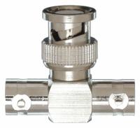 APPROVED VENDOR BNC Adapter: T-Inline Adapter, BNC Female x BNC Female x BNC Male, BNC Female, Brass (MPN 5TXD8). Key specifications — Brand: APPROVED VENDOR.