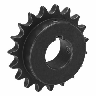 TSUBAKI Single Strand Sprocket: 60, For 3/4 in Chain Pitch, 1 5/8 in Bore Dia, 19 Teeth - Size 60 Fixed-Bore Roller Chain Sprockets