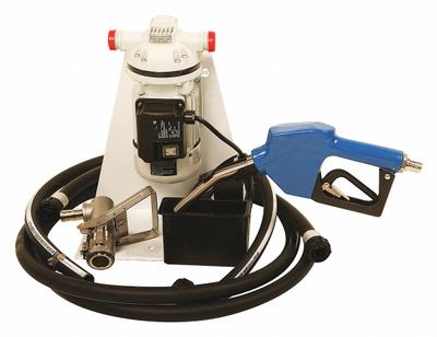LIQUIDYNAMICS INC. Electric Drum Pump: 115 V AC, 1/10 hp HP, Polypropylene - Tote-Mount DEF Dispensing Pump Systems