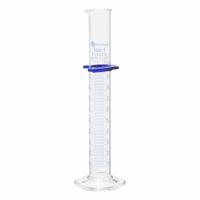 UNITED SCIENTIFIC SUPPLIES INC Graduated Cylinder: 100 mL, A, To Contain (TC), Bumper Included (MPN UNCYLNGB-100). Key specifications — ASTM Specification: E1272; Brand: UNITED SCIENTIFIC SUPPLIES INC; USP Specification: Type I; Closure Included: No; Includes: Bumper.