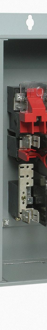EATON Safety Switch: Non-Fusible, 60 A, Three Phase, 600V AC, Galvanized Steel, Indoor/Outdoor (MPN DH362URK). Key specifications — attr867131: EATON.