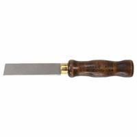 AMPCO Nonsparking Utility Knife: Straight, 7 1/2 in Overall Lg, Copper Nickel, Wood, 4 in Blade Lg (MPN K-10). Key specifications — attr307498: No; attr307493: Wood; attr307491: Copper Nickel; attr324881: AMPCO.