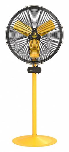 BIG ASS FANS Freestanding Fan: 24 in Blade Dia, Variable Speeds, 1/3 hp Motor HP, Non-Oscillating (MPN F-AE1-2401L10S34V56). Key specifications — Voltage: 120V AC; Brand: BIG ASS FANS; Number of Speeds: Variable; Oscillation: Non-Oscillating; Phase: Single; Application: Industrial.