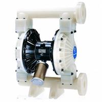 GRACO Diaphragm Pump: PVDF Body, 2 in, Flange Connection, 150 gpm, Not Specified Diaphragm (MPN DF5A11). Key specifications — Brand: GRACO; Seat Material: PVDF; Check Valve Material: PTFE; Diaphragm Material: Not Specified.