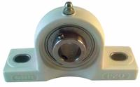 NTN Pillow Block Bearing: 35 mm Bore, Polymer, Set Screws, 47.5 mm Shaft Ht, M10 Mounting Bolt Size (MPN SUCPPL207). Key specifications — Brand: NTN; Mounting Bolt Size: M10; System of Measurement: Metric.