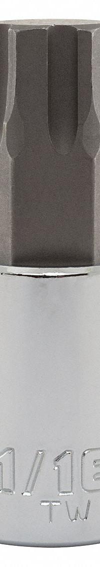 PROTO Socket Bit: 1/2 in Drive Size, Hex Tip, 11/16 in Tip Size, 2 3/4 in Overall Lg, Fixed Insert (MPN J5441R-11/16). Key specifications — attr1204765: Fixed Insert; attr1204767: PROTO.