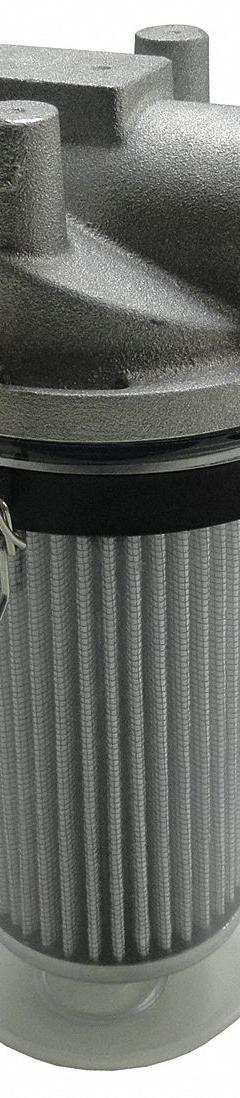 SOLBERG T-Style Inlet Vacuum Filter: 5 micron Rating, 99% Efficiency, 7 in Outside Dia, Carbon Steel (MPN ST-897-100C). Key specifications — attr101190: ST-897-100C; attr101197: 4Z750; attr101198: 1376B-01; attr101207: Carbon Steel; attr101193: SOLBERG.