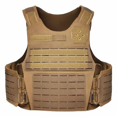 GH ARMOR SYSTEMS Body Armor Vest: Tan, Women's, 500 Denier Cordura Nylon, Hard Plate - Tactical Plate Carriers with Cummerbund