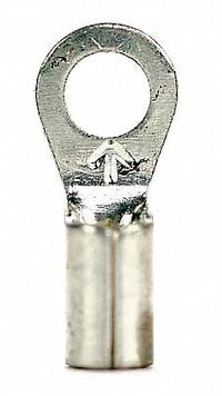 3M Ring Terminal: Bare, 1/4 in Stud Size, 8 AWG to 8 AWG Wire Sizes, 600 V, Butted Barrel & Seam (MPN MU8-14RHT/SK). Key specifications — Brand: 3M.
