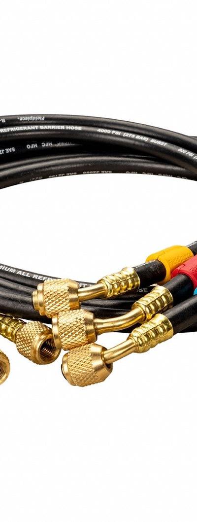 FIELDPIECE Hose Set: 5 ft Lg - Evacuation & Charging Hose Sets