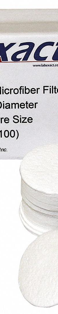 LABEXACT Glass Microfiber Filter: 934-AH, 2.4 cm Dia, 0.43 mm Thick, 1.5 um Pore Size (MPN LSS-AH2400). Key specifications — Product Type: Filter; Brand: LABEXACT.
