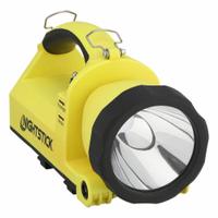 Intrinsically Safe Lantern: Rechargeable, 900 lm Max., 7.75 hr Run Time at Max. Brightness, Polymer (MPN XPR-5586GX). Key specifications — Includes: Shoulder Strap; Brand: NIGHTSTICK; Battery Requirements - Broad: Includes Rechargeable.