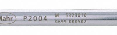 MAHR Inductive Probe with Cable: Millimar P2004 M, Plunger, +/-120 uin/3 micron Accuracy - Pencil Probes with Cable