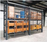WIRECRAFTERS Enclosure Kit: 5 Bays, 144 in x 36 in x 96 in, 10 ga, Steel, Powder Coated, Gray (MPN RE12836SD5). Key specifications — Brand: WIRECRAFTERS; Material: Steel; Includes: (5) Sliding Doors; Includes Hardware: Yes; Finish: Powder Coated; Color: Gray.