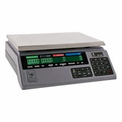 RICE LAKE WEIGHING SYSTEMS Industrial Bench Scale: 13 in x 10 in, Not IP Rated, Integrated (MPN 88929). Key specifications — attr1341383: RS-232; attr1341384: 0.002 lb; attr1341400: RICE LAKE WEIGHING SYSTEMS; attr1383935: Stainless Steel.