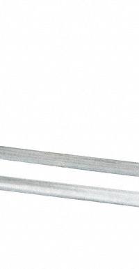 TRESTON Double Closed Pegboard Hook: 6 1/8 in x 1 31/32 in x 1 3/4 in, 5 Hooks, Screw-In, Surface (MPN 853229-51). Key specifications — Mounting Type: Surface; Includes: Black Holding Clip; Finish: Zinc-Plated; Color: Silver; Accessory Type: Closed Hook; Locking System: Screw-In; Material: Steel; Brand: TRESTON.