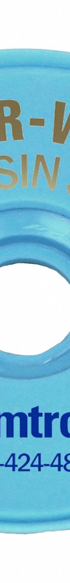 CHEMTRONICS Desoldering Wick: Rosin Flux, # 4, 0.11 in, 10 ft, Blue, ESD-Safe, ROL0 (MPN 80-4-10). Key specifications — Color: Blue; Brand: CHEMTRONICS; Manufacturer Part Number: 80-4-10.