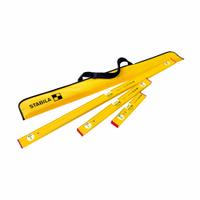 STABILA Torpedo Level Pro-Set,1ft,2ft,4ft.: Level & Plumb, Torpedo, 0, 12 in_24 in_48 in Overall Lg (MPN 29840). Key specifications — attr934734: 29840; attr934735: STABILA; attr939796: Acrylic; attr983962: Aluminum; attr939959: Top & Side Read.