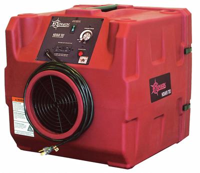 NOVATEK Air Scrubber: Polyethylene, Negative Air Pressure/Particulate Filtration - Heavy-Duty Steel Negative Air Machines