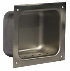 ODD BALL INDUSTRIES Soap Dish: Stainless Steel, Satin, Recessed Mounting, 1 (MPN SP-13). Key specifications — Material: Stainless Steel; Mounting Style: Recessed.