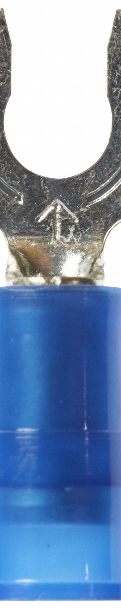3M Fork Terminals: Blue - Insulated Fork Terminals