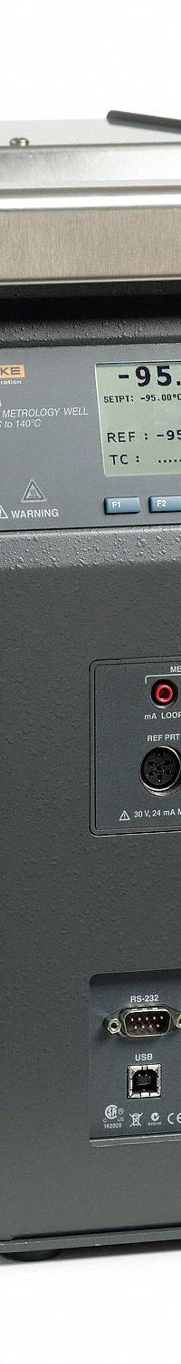 FLUKE Drywell: -139°F to 284°F /-95°C to 140°C, -139°F to 284°F /-95°C to 140°C, +/-0.2°C (MPN 9190A-B-P-156). Key specifications — For Stem Diameter: (2) 3/16 in; Brand: FLUKE; Stability: +/-0.015°C.