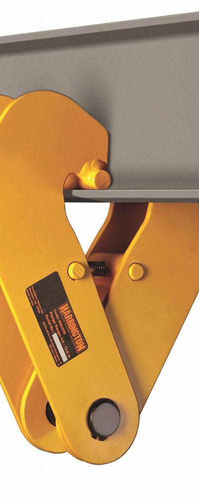 HARRINGTON Beam Lifting Clamp: Beam Flange Clamp - Beam Lifting Clamps