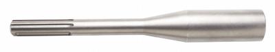 MILWAUKEE Chisel Bit: 3 in Head Wd, 12 in Overall Lg, 45/64 in Shank Dia - Self-Sharpening Chisel Bits for SDS-Max Hammer Drills