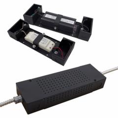 LED Driver: 96 W Power Output, 100 to 277V AC, 24V DC, 9 in Lg, Wet Location Rated, 1 5/16 in Ht (MPN DI-DMX-DCO-24V96W-277-LPS3R). Key specifications — Junction Box Included: NEMA 3 Junction Box; Input Voltage: 100 to 277V AC; Output Voltage: 24V DC; Power Output: 96 W; Brand: DIODE LED.