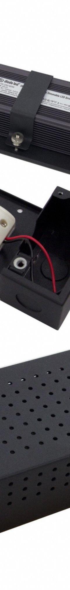 LED Driver: 96 W Power Output, 100 to 277V AC, 24V DC, 9 in Lg, Wet Location Rated, 1 5/16 in Ht (MPN DI-DMX-DCO-24V96W-277-LPS3R). Key specifications — Junction Box Included: NEMA 3 Junction Box; Input Voltage: 100 to 277V AC; Output Voltage: 24V DC; Power Output: 96 W; Brand: DIODE LED.