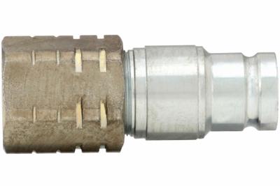 HANSEN Hydraulic Quick Connect Hose Coupling: 3/8 in Coupling Size, Steel - Hansen FF Series Hydraulic Quick-Connect Coupling Bodies