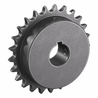 TSUBAKI Single Strand Sprocket: 40, For 1/2 in Chain Pitch, 1 in Bore Dia, 25 Teeth, Steel (MPN 40B25F-1). Key specifications — Brand: TSUBAKI.