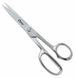 CLAUSS Shears: Right-Hand, 8 1/4 in Overall Lg, Straight, Steel, Pointed, Silver, Multipurpose (MPN 11220). Key specifications — attr308500: Steel; attr308502: Silver; attr308505: Right-Hand; attr308522: Multipurpose; attr324896: CLAUSS.