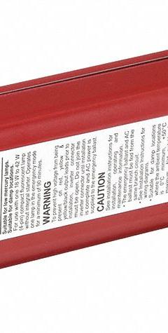 BODINE Emergency Fluorescent Ballast: 42 W Max. Bulb Watts, 120 to 277V AC, 1 Bulbs Supported (MPN B94CGUM). Key specifications — Input Voltage: 120 to 277V AC; Brand: BODINE.