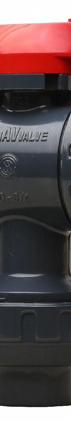 ASAHI Manual Three-Way Ball Valve: 2 in, PVC, 150 psi Max. Pressure (CWP), Full Port Ball Port, Tee (MPN 2511020). Key specifications — Brand: ASAHI; Inlet Connection Entry: Bottom; Handle: Tee.