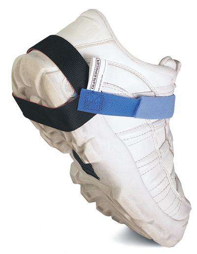 DESCO Heel Grounding Strap: Heel Grounder, Blue, Hook and Loop Fastening, Heel - Heel Grounding Straps