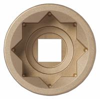 AMPCO Impact Socket: 1/2 in Drive Size, 1 7/16 in Socket Size, 8-Point, Std, Unfinished (MPN I-1/2D1-7/16 (8-PT)). Key specifications — attr1204087: Unfinished; attr1204083: Not Tether Capable; attr1204086: AMPCO; attr1204089: 1-7/16 in.