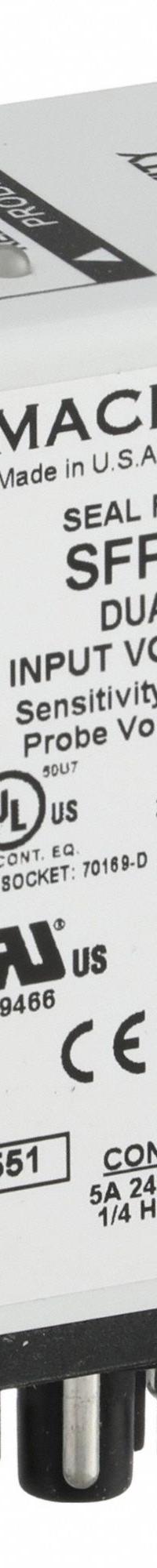 MACROMATIC Pump Seal Failure Relay: Socket Mounted, 5 A Current Rating, 120V AC, 8 Pin (MPN SFP120C100). Key specifications — Manufacturer Part Number: SFP120C100; Brand: MACROMATIC.