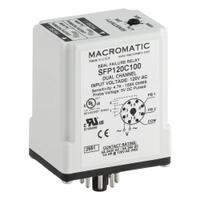 MACROMATIC Pump Seal Failure Relay: Socket Mounted, 5 A Current Rating, 120V AC, 8 Pin (MPN SFP120C100). Key specifications — Manufacturer Part Number: SFP120C100; Brand: MACROMATIC.
