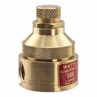 WATTS Pressure Regulator: FNPT x FNPT, 1/8 in Pipe Size, Brass, 0 psi to 125 psi, 140°F Max. Op Temp (MPN 1/8 LF560 0-125). Key specifications — Brand: WATTS; Low-Lead Compliance: Low-Lead Compliant.