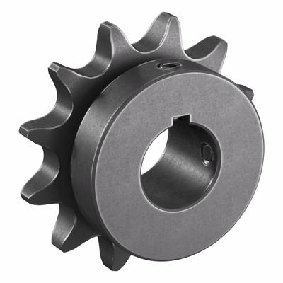 TSUBAKI Single Strand Sprocket: 50, For 5/8 in Chain Pitch, 7/8 in Bore Dia, 12 Teeth - Size 50 Fixed-Bore Roller Chain Sprockets