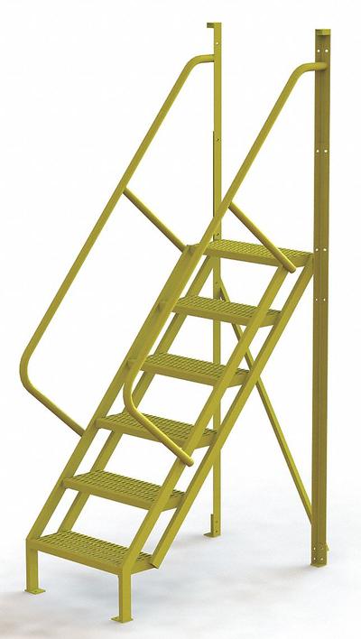 TRI-ARC Configurable Platform Ladder: 8.5 ft Overall Ht, 30 in Overall Wd, 20 in Overall Dp - Base Ladders & Stairs