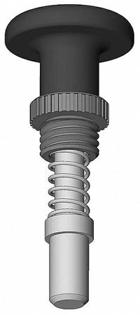 Weld Mount Retractable Spring Plunger: Pull Knob, 0.5 in Plunger Wd, 0.55 in Plunger Projection (MPN GI1/2S2.25-BPL5). Key specifications — Brand: INNOVATIVE COMPONENTS; Barrel Diameter: 1 in; Barrel Length: 2.25 in.
