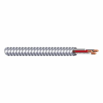 SOUTHWIRE Metal Clad Cable: 12 AWG, 3 Conductors, Copper, 1,000 ft, Aluminum, Std - Standard Metal-Clad Cables