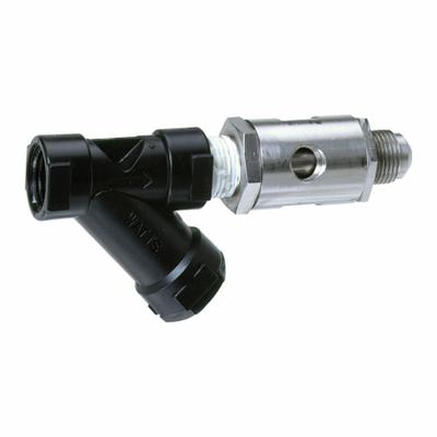 Watts Backflow Preventer: SD-3, 3/8 in Pipe Size, MNPT x MNPT, 2.5 gpm Flow Rate - Carbonated Water Line Dual Check Backflow Preventers
