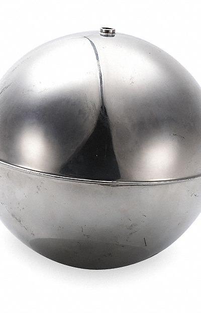 NAUGATUCK Float Ball: Float Ball - Stainless Steel Threaded Floats