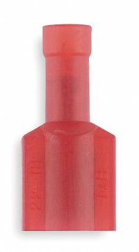STA-KON Wire Disconnect: Male Tab, Red, Nylon, Full Coverage, 22 AWG – 18 AWG Wire Size (MPN 18RA-251T). Key specifications — Brand: STA-KON; Manufacturer Part Number: 18RA-251T.